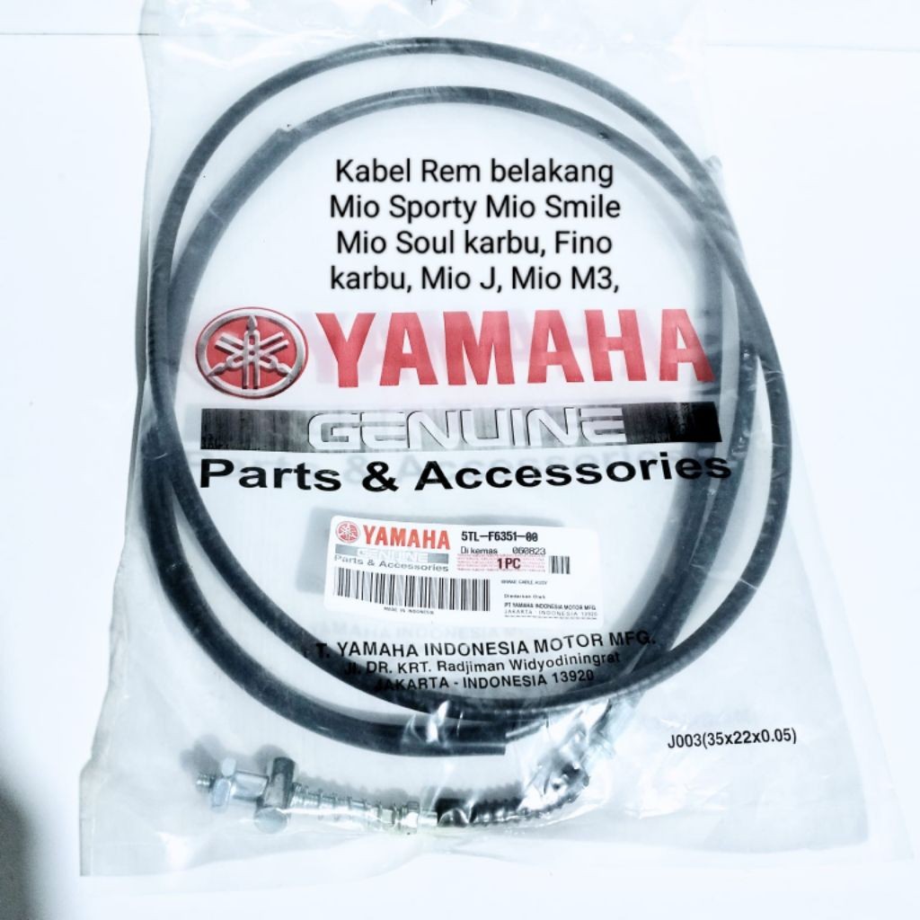 kabel rem belakang Mio ,Mio j,Mio soul,Mio M3
