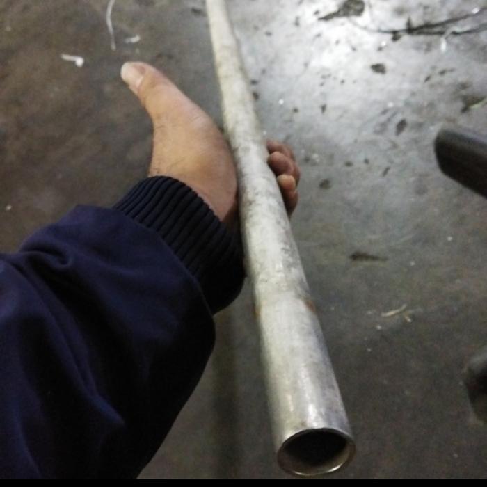 pipa stainless seamles 316 od 25 tebal 1.5mm panjang 70cm