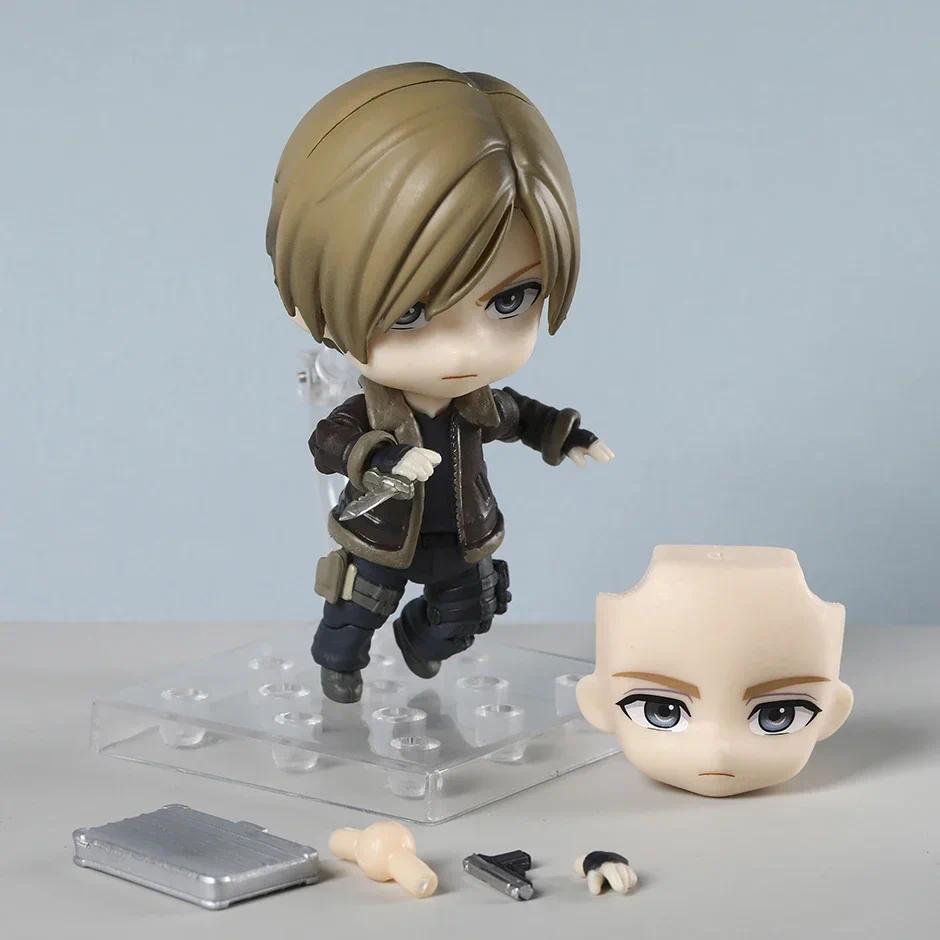 Leon S. Kennedy 2337 PVC Action Figure Face Changeable Model Toys Birthday Present