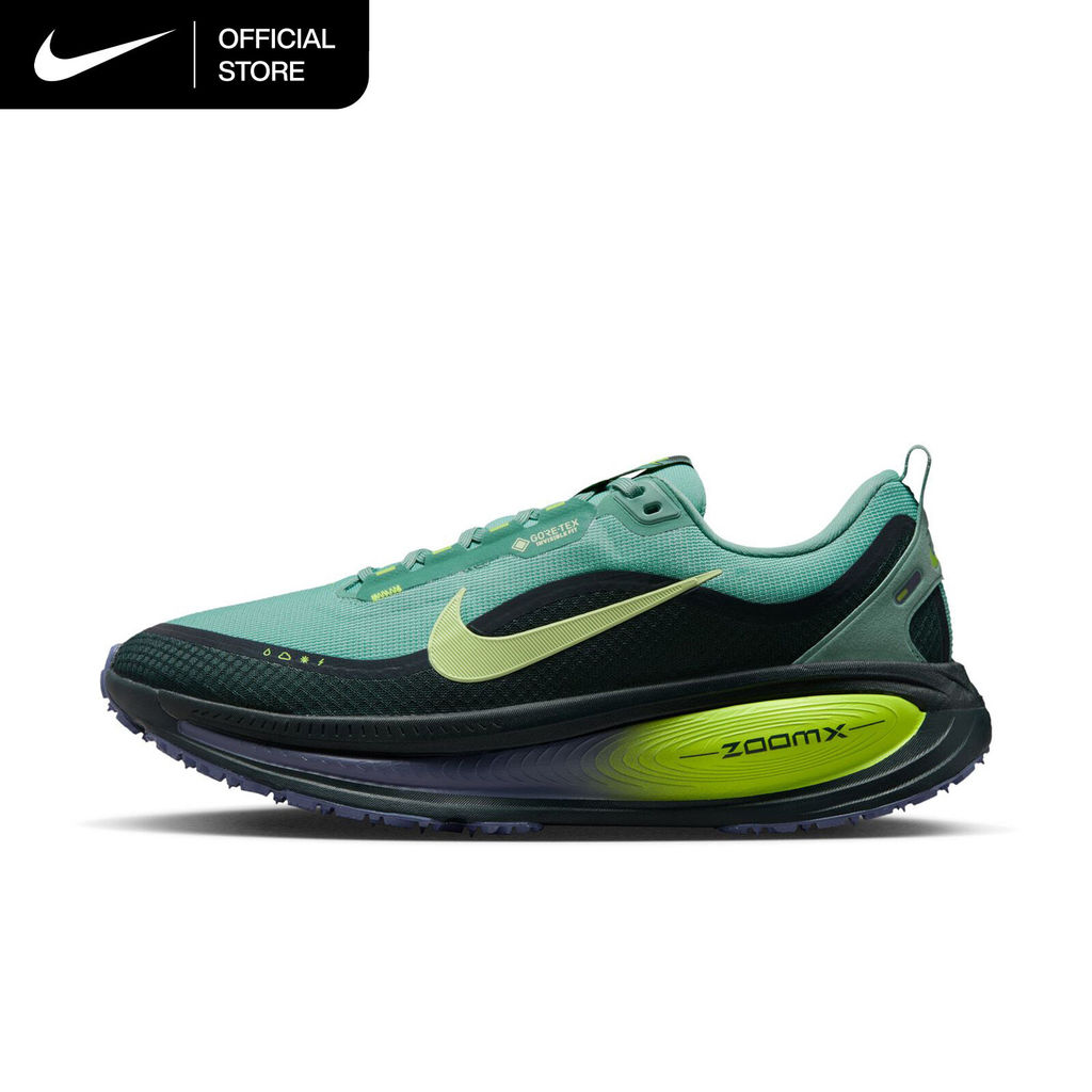 Nike Men's Vomero 18 GORE-TEX Waterproof Road Running with Reflective Accents Shoes - Seaweed [HQ700