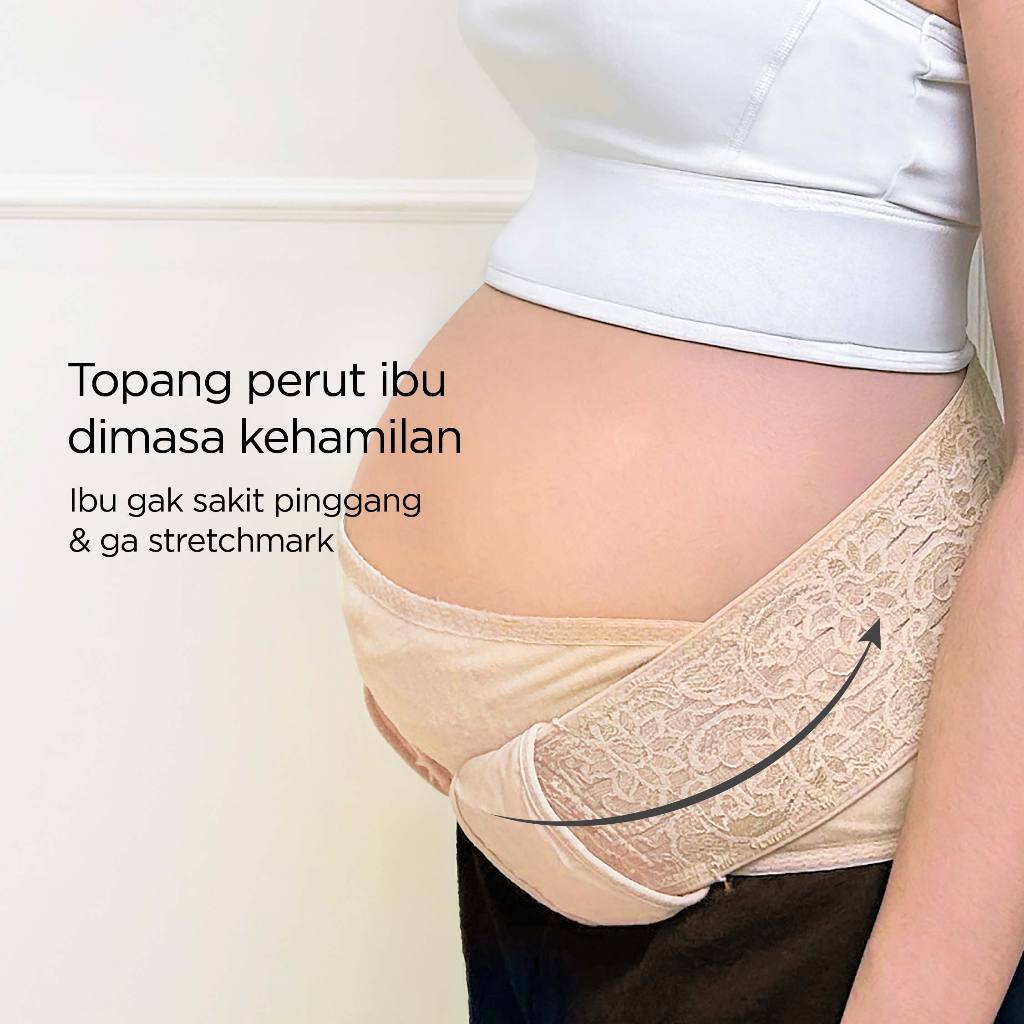 KORSET - Mamaway / SERTIFIKASI AMAN Bye Sakit Punggung / Korset Hamil Penyangga Perut Ergonomic/Stan