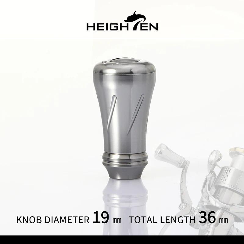 HEIGHTEN Reel Handle Knob 19mm for Shimano Stradic Twinpower Daiwa Luvias Spinning Reel and Baitcast