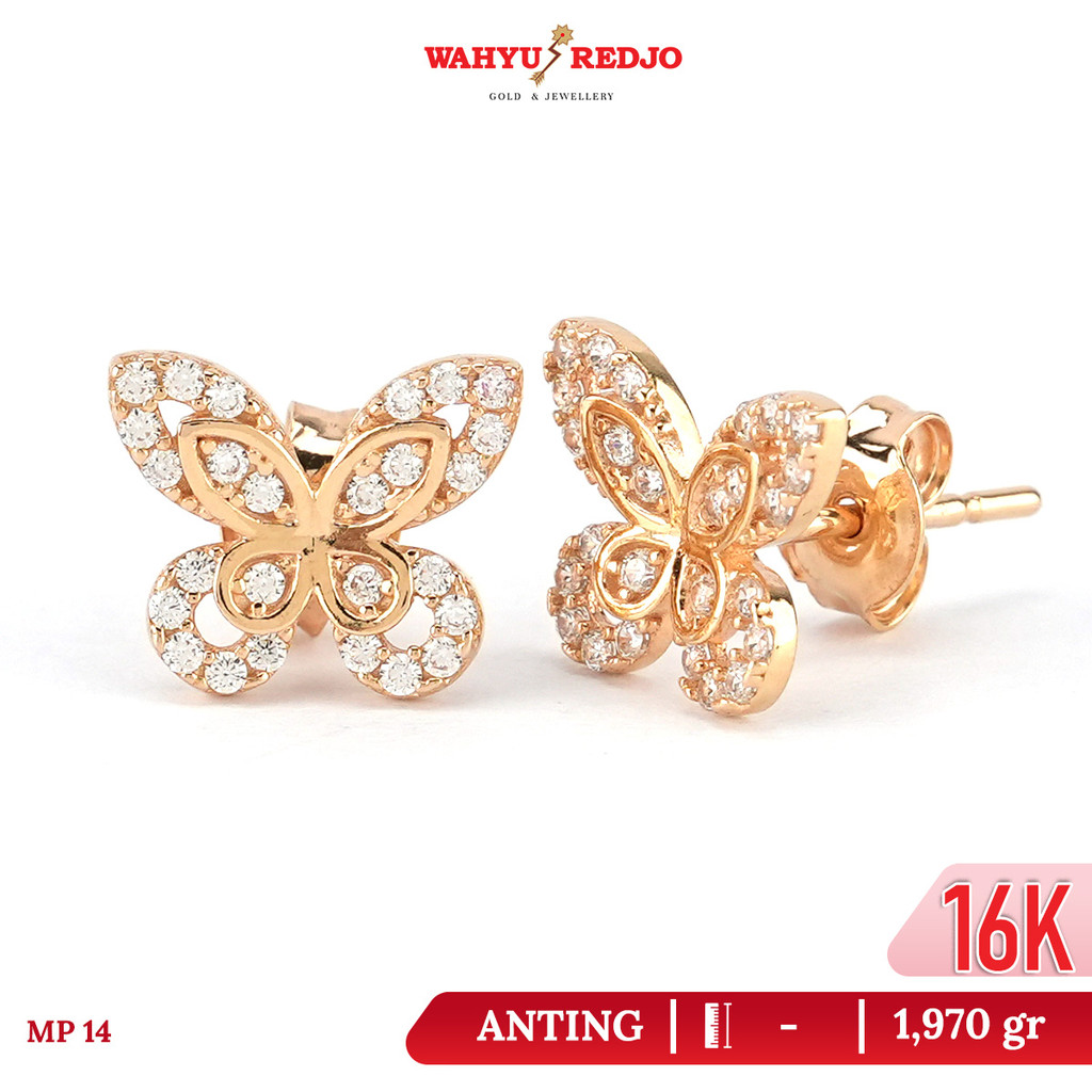 Anting-Anting Emas Tusuk Kupu 16K Wahyu Redjo AN-16K-31737944-PMR