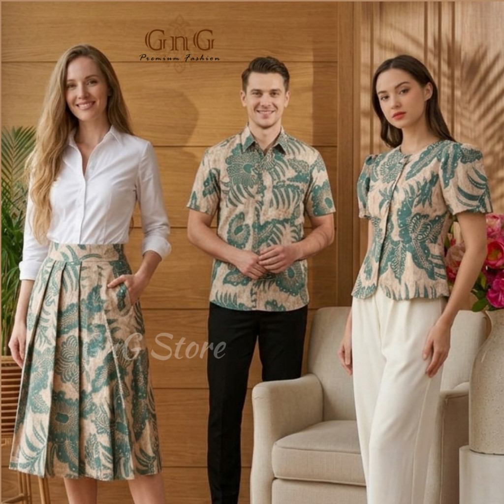 Batik BHK Series / Batik wanita modern terbaru/ Batik Jumbo/ Couple Batik/ Seragam Batik/ Batik Kimo