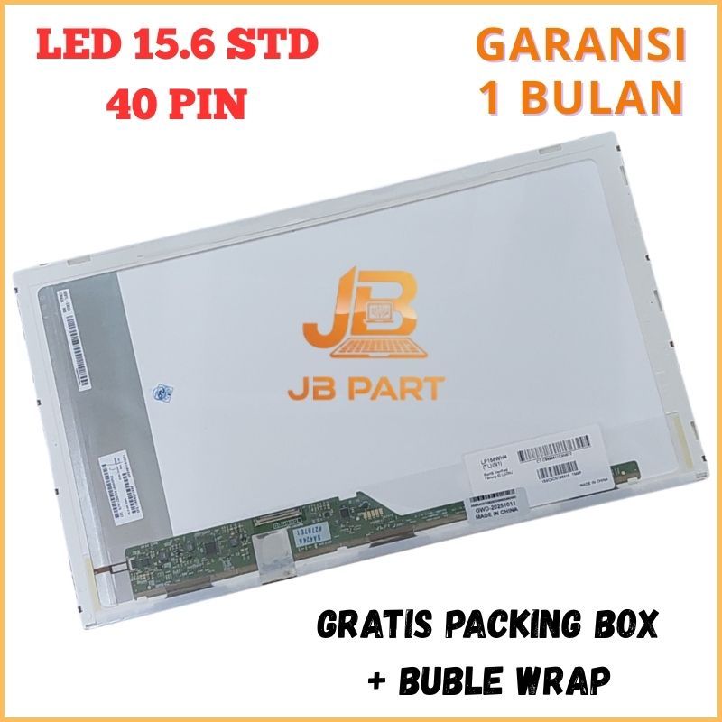 LED LCD Laptop Lenovo Thinkpad L530 L520 L510 L512 SL150 15.6 Inch STD -JBPART