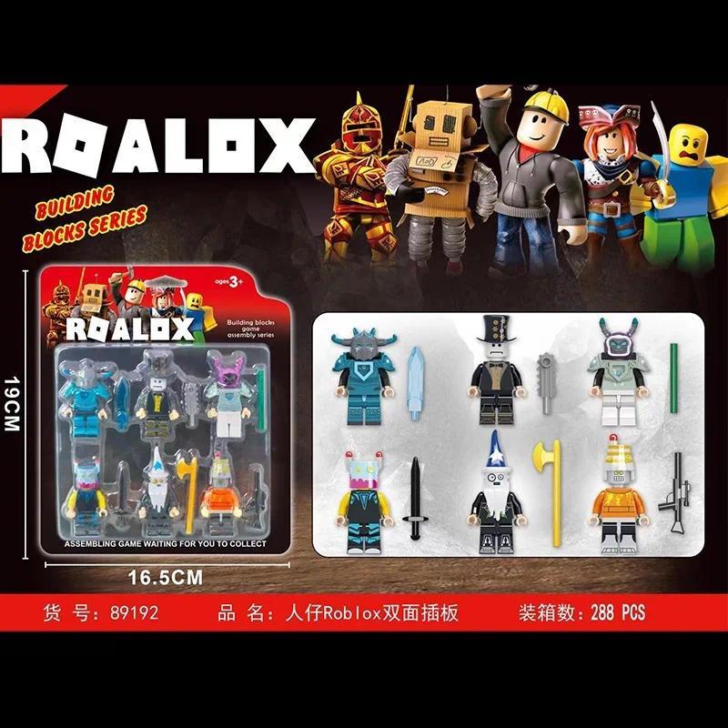 Roblox Compatible with Buig Blocks ROBLOX Figurines Other ildren's Cute Cartoon Toys and Roblox Birt