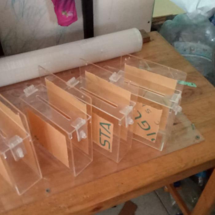 Ready kotak saran gantung - pake stiker