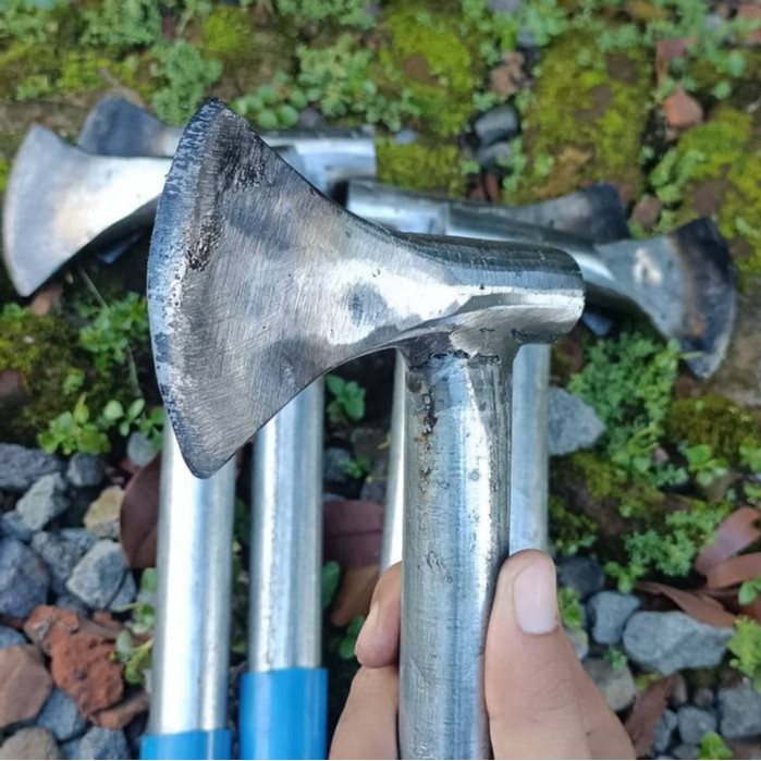 Kapak Palu Survival 2in1 - Alat Camping Outdoor Baja Karbon Super Kuat