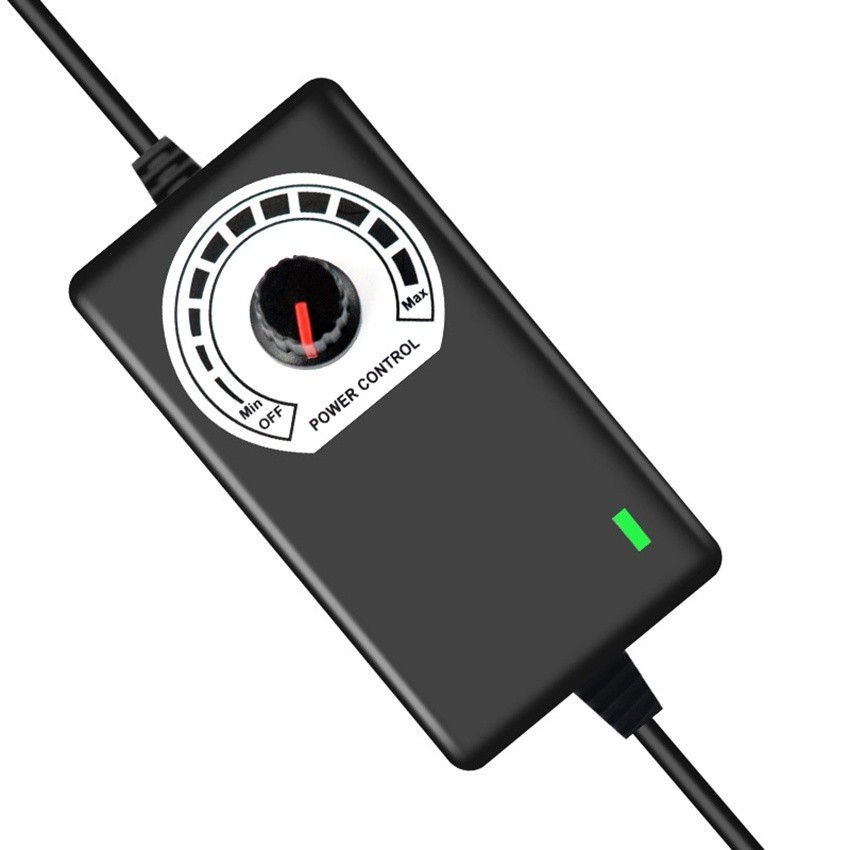 Caramella_Store Adaptor Dimmer3V-12V Adjustable Power Adaptor Dimmer Ac - Dc Adaptor Dimmer Dc