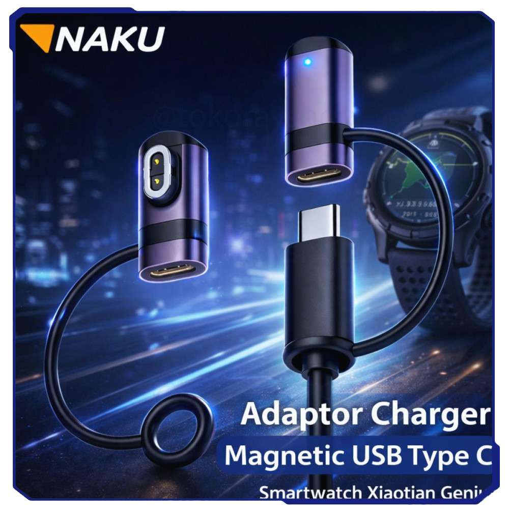 OTG Magnetic Charger Adaptor Smartwatch Type C Xiaotian Genius - NK-Z10