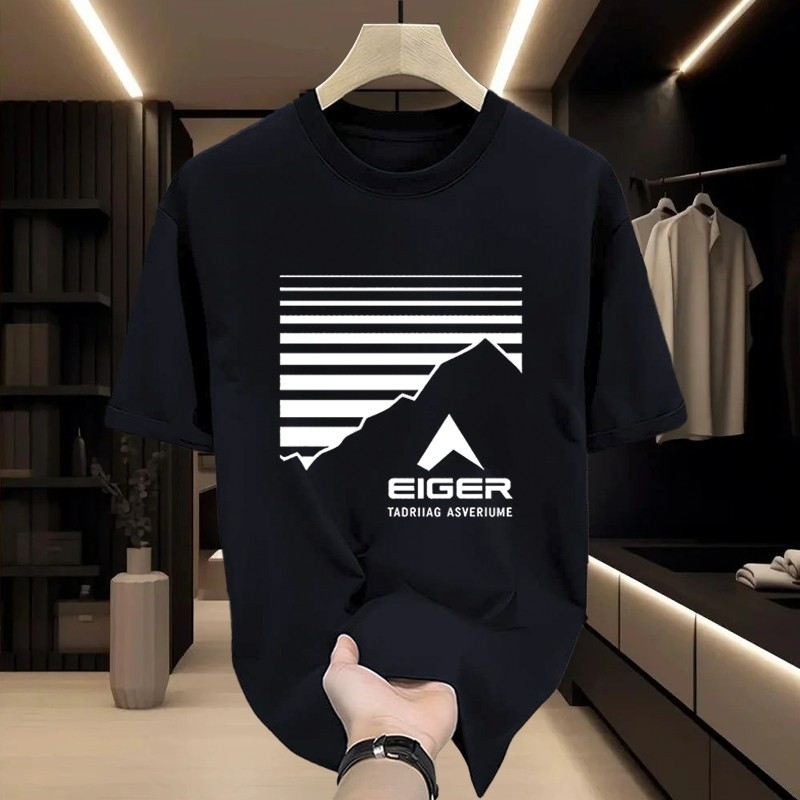 Kaos Pria kaos pria keren baju bini orang kaos boxy kaos polos EIGER VANLIFE SS T-SHIRT /T-shirt Kat