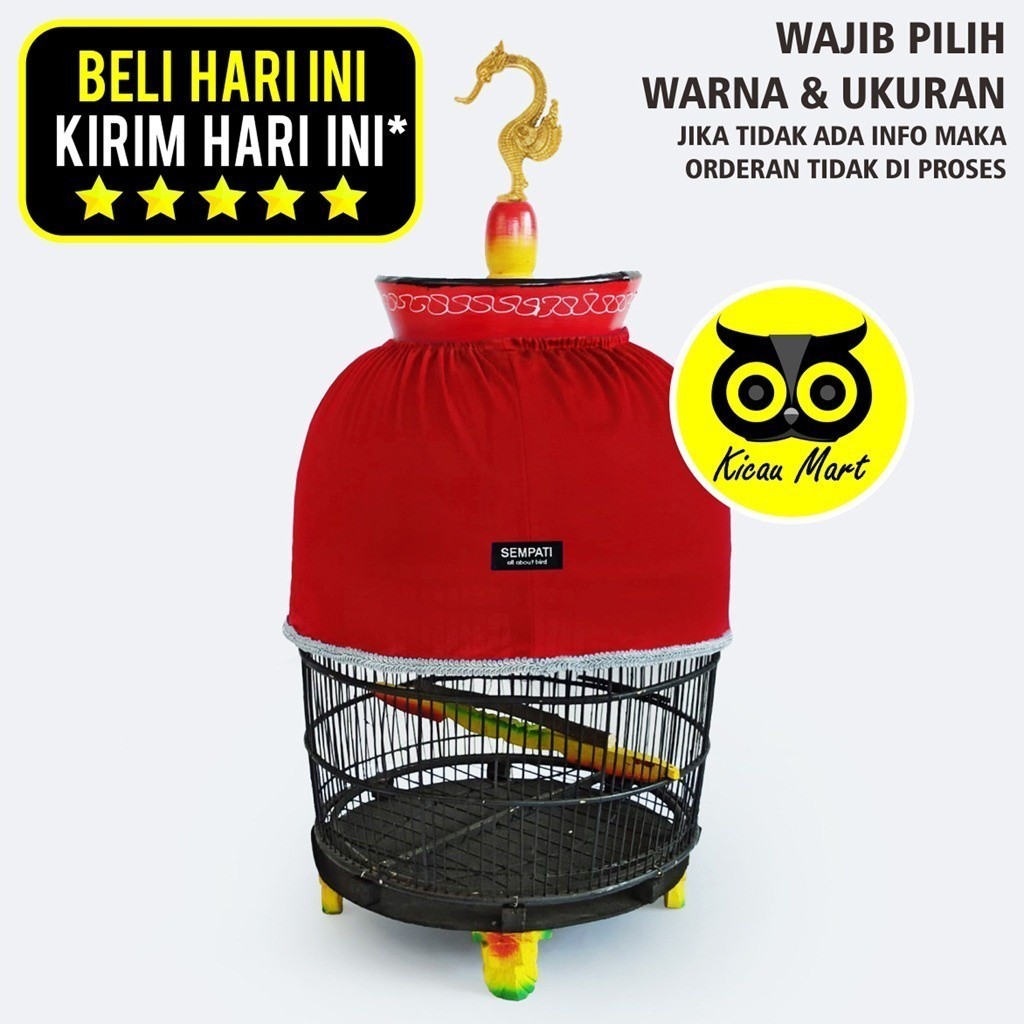 KICAU MART KRODONG PERKUTUT MAHKOTA SEMPATI KAOS TEBAL KERODONG KRODONG SANGKAR PERKUTUT KRODONG KAN