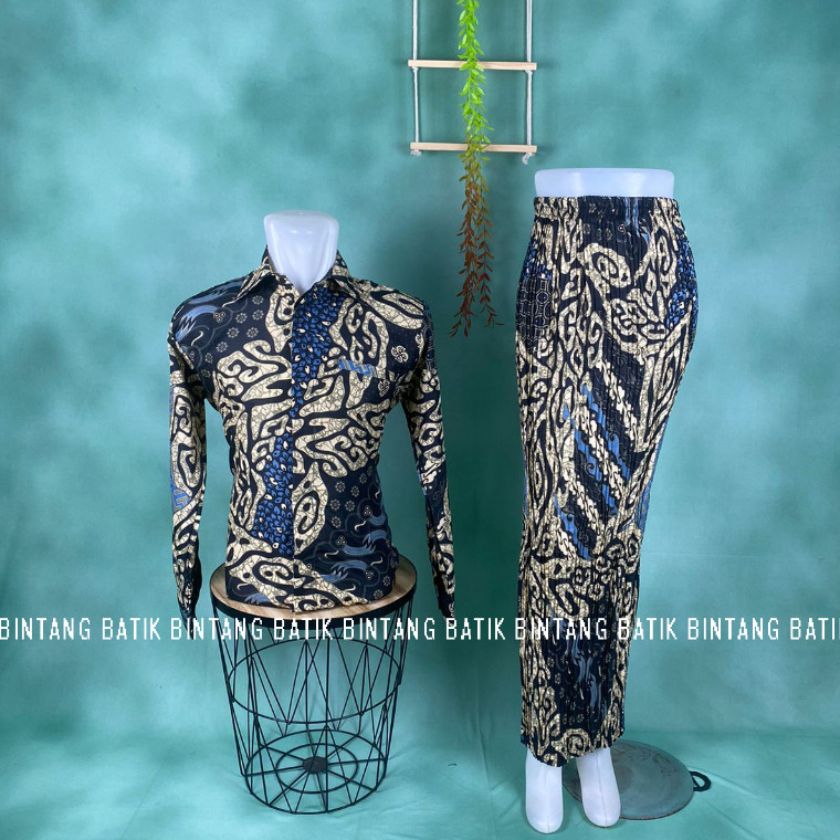 FURIBOMBA KEMEJA BATIK ROK BATIK BATIK COUPLE BATIK PASANGAN