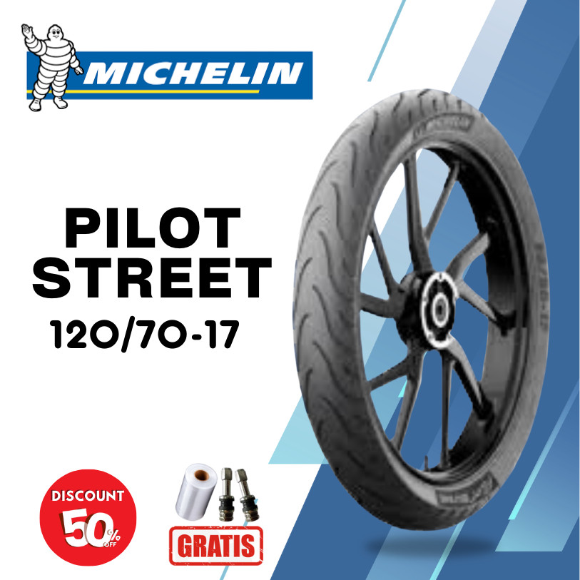 Ban Motor Sport MICHELIN PILOT STREET 120/70 Ring 17 Tubeless