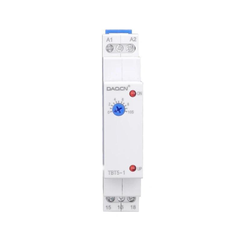 beautiful 24-240VAC/DC universal TBT5-1/2 Voltage relay n rail timer relay module Electronic timer t