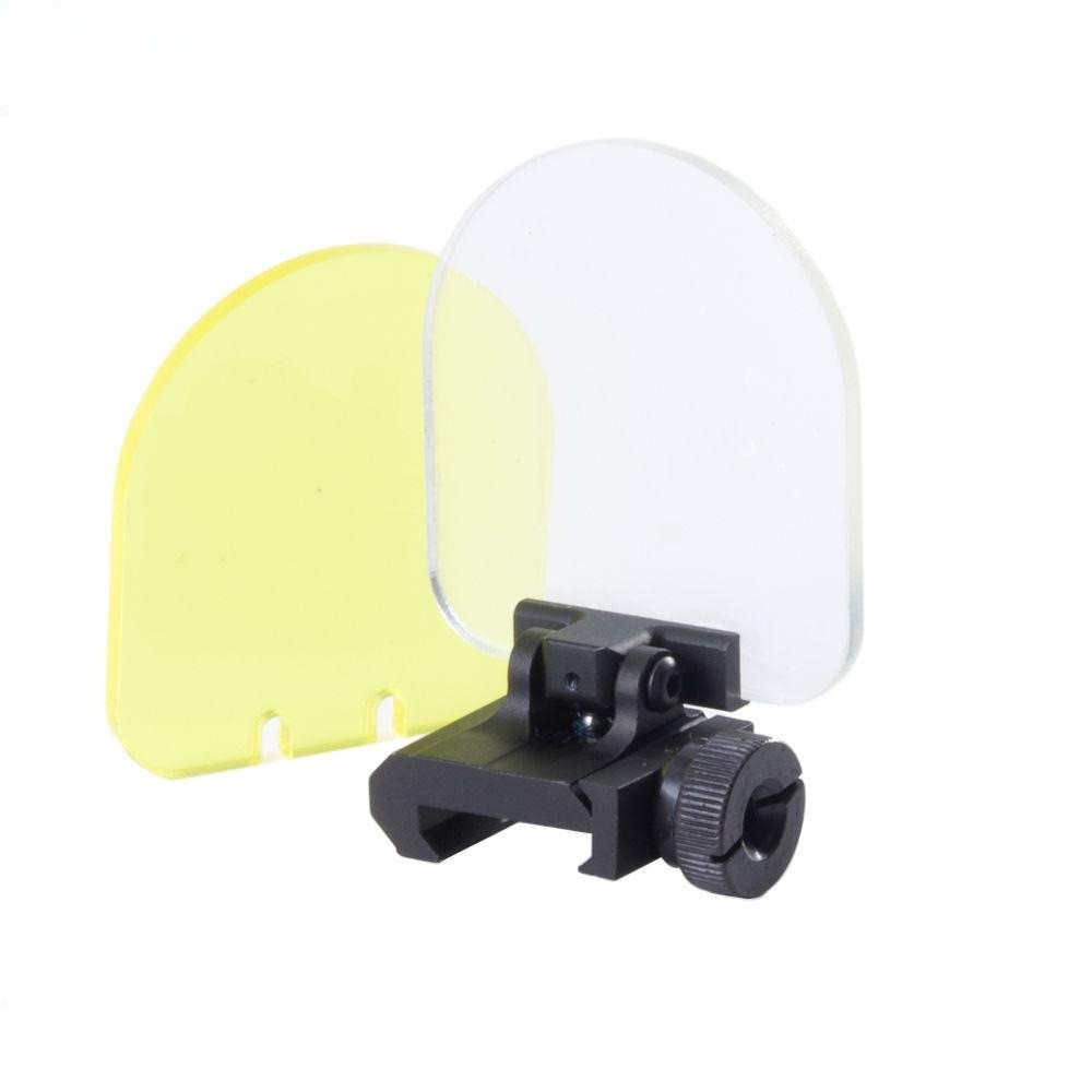 Tactically Foldable 20mm Goggles Protector Rifle Sight Scope Protector Lens Paintball Hunting Air Ey