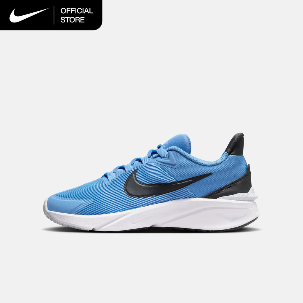 Nike Star Runner 4 Big Kids' Road Running Shoes - Blue Beyond [DX7615-408]