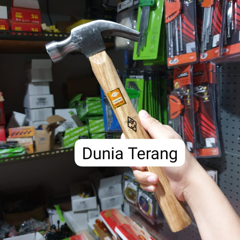 Palu Kambing FUKUNG 0.25 0.5 kg - Palu Cukit Paku FK Gg Kayu Kecil FK 8 oz Besar 16 oz - Martil Cung