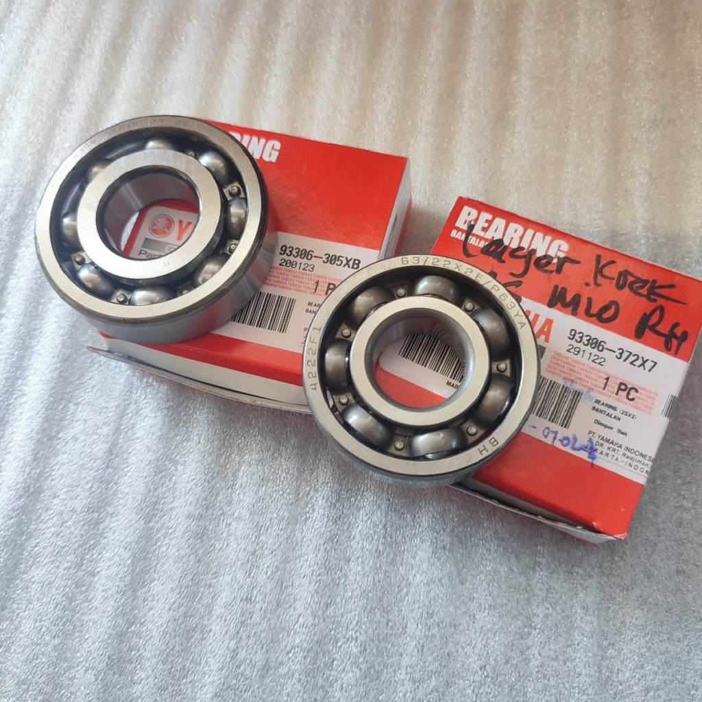 LAHER BEARING KRUK KREK AS MIO SMILE SPORTY SOUL FINO 6305 DAN 6302 ORIGINAL YGP 93306-305XA Dan 933
