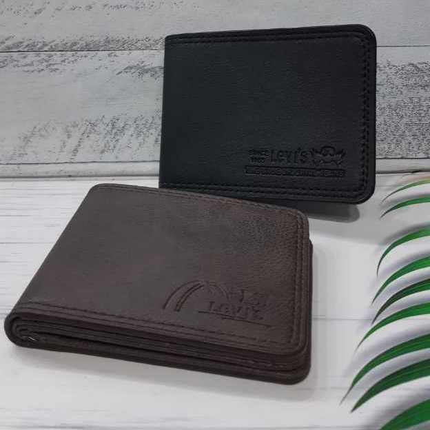 Dompet pria sintetis mini uang dan kartu