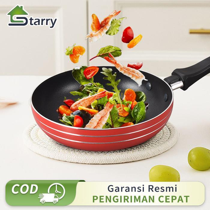 diskon promo Wajan Penggorengan Anti Lengket Serbaguna Wajan Penggorengan Frypan Teflon Anti Lengket