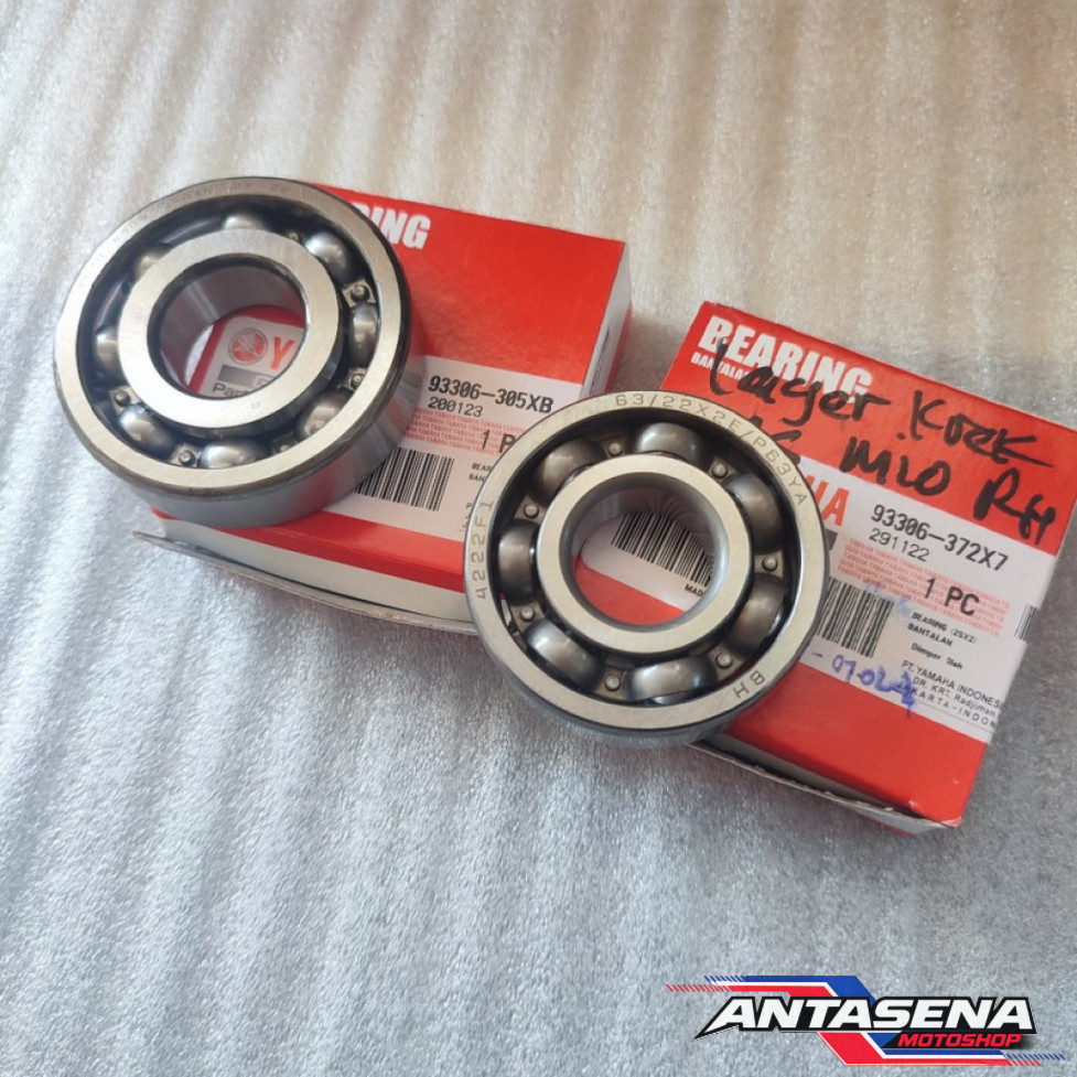 LAHER BEARING KRUK KREK AS MIO SMILE SPORTY SOUL FINO 6305 DAN 6302 ORIGINAL YGP 93306-305XA Dan 933