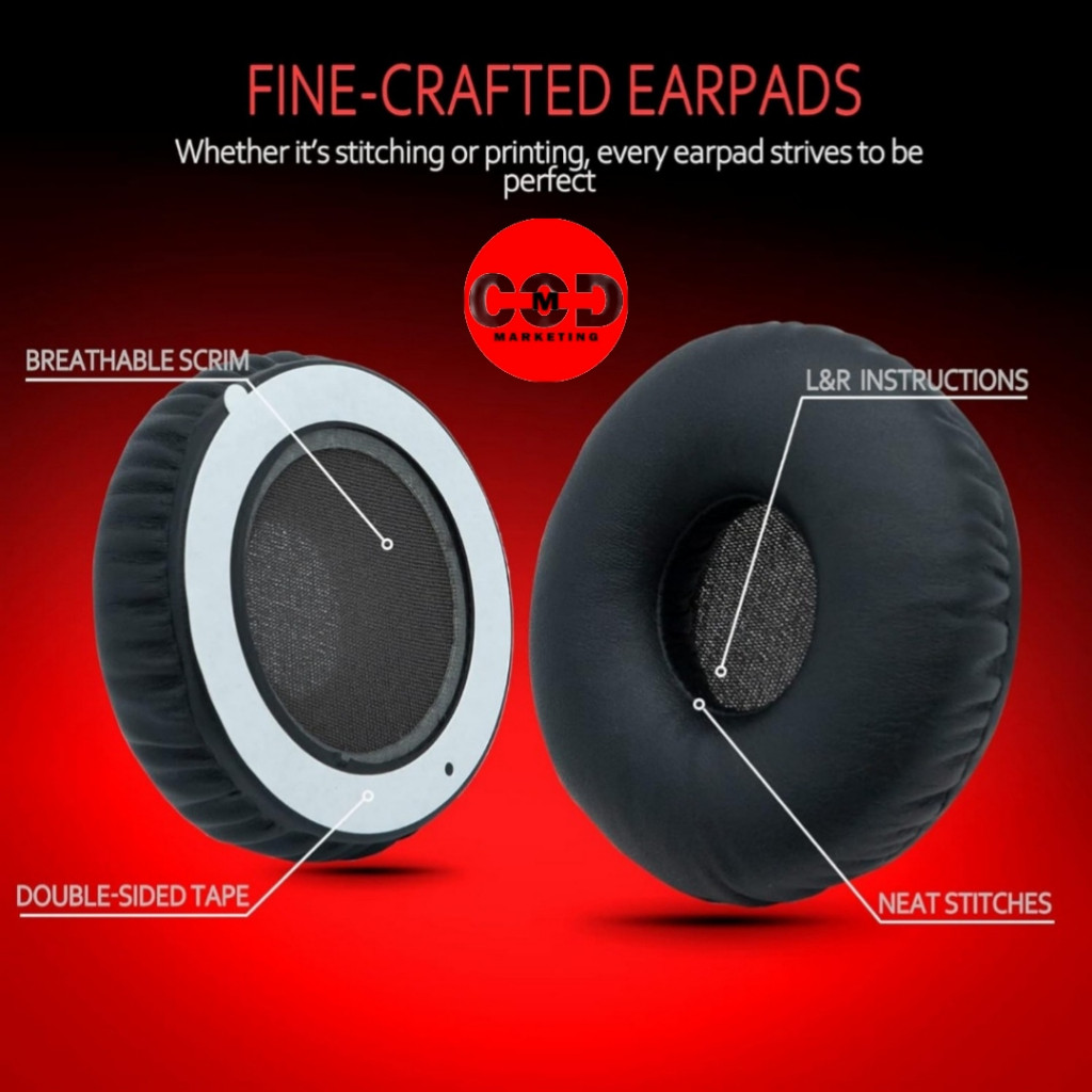 Bantalan Earcup Foam Earpad Cushion Sony MDR - XB450AP - XB450 AP - XB 450AP - XB 450 AP