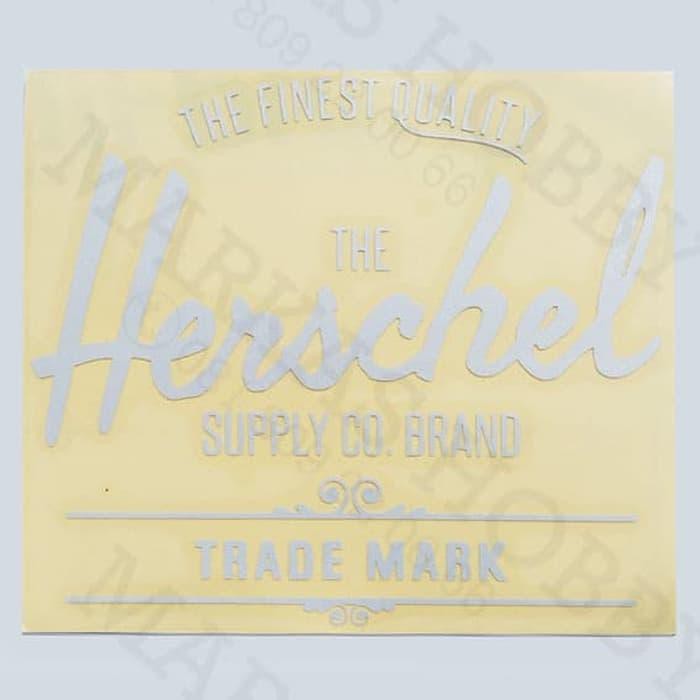 Herschel Travel Backpack Stiker Mobil Motor Sticker Aksesoris