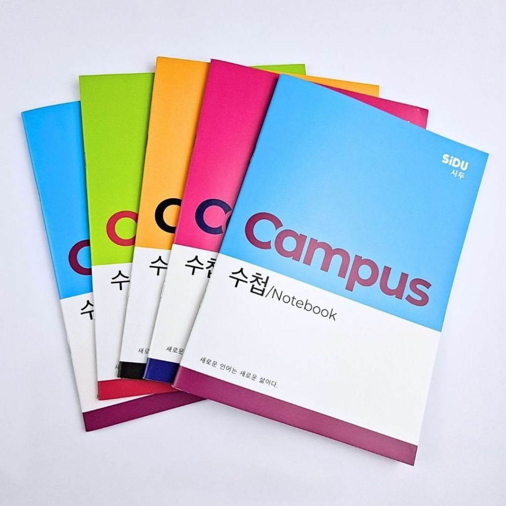 SIDU CAMPUSS BUKU TULIS 1 pack 5 buku Ukuran BOXY MAXI NOTEBOOK