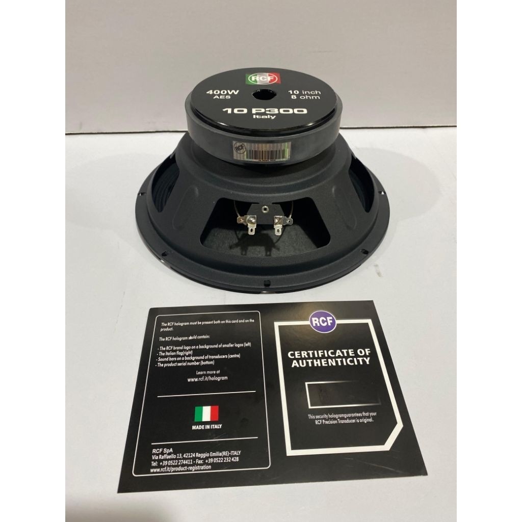 SPEAKER RCF 10 inch RCF 10P300 Italy ORIGINAL 400 Watt