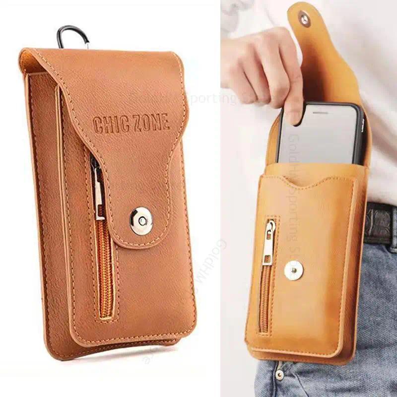 Leather Flip Waist Bag Phone Pou For Doogee S35T S35 S86 S97 S96 Pro S59 S86 S88 S80 S90 Belt Clip H