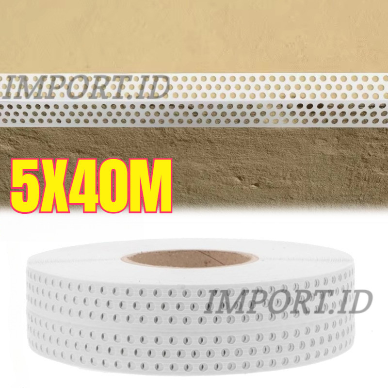 40mx5cm Sudutan Luar Dan Dalam Corner Bead PVC Corner Bead Sudutan Luar Sudutan Tembok Untuk