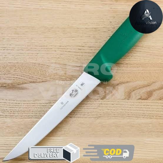 Boning knife pisau boning victorinox 15 cm original 5.6003.15 - Hijau