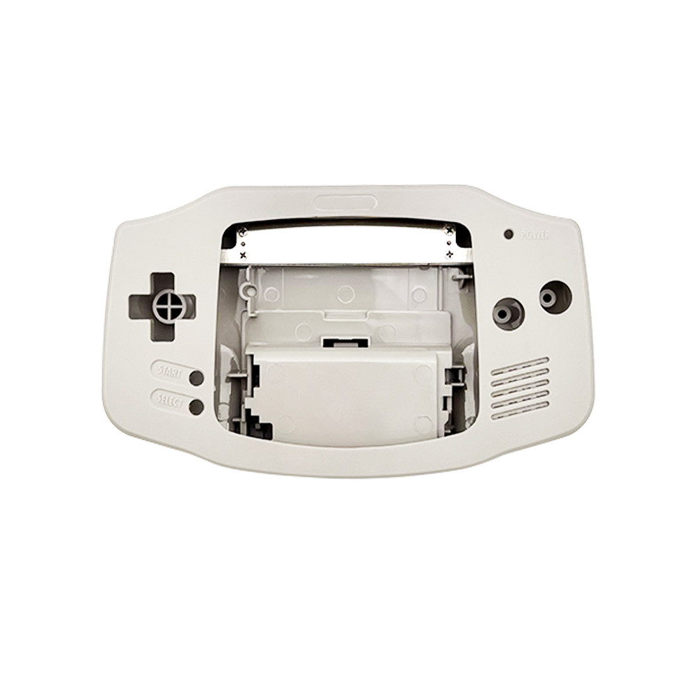 Decated IPS High Quality Clear Shell Housing With Screws Sticker For GameBoy Advance GBA PreLaminate