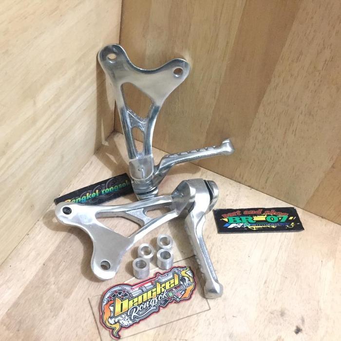 footstep belakang ninja rr vnd step belakang vnd ninja 150rr