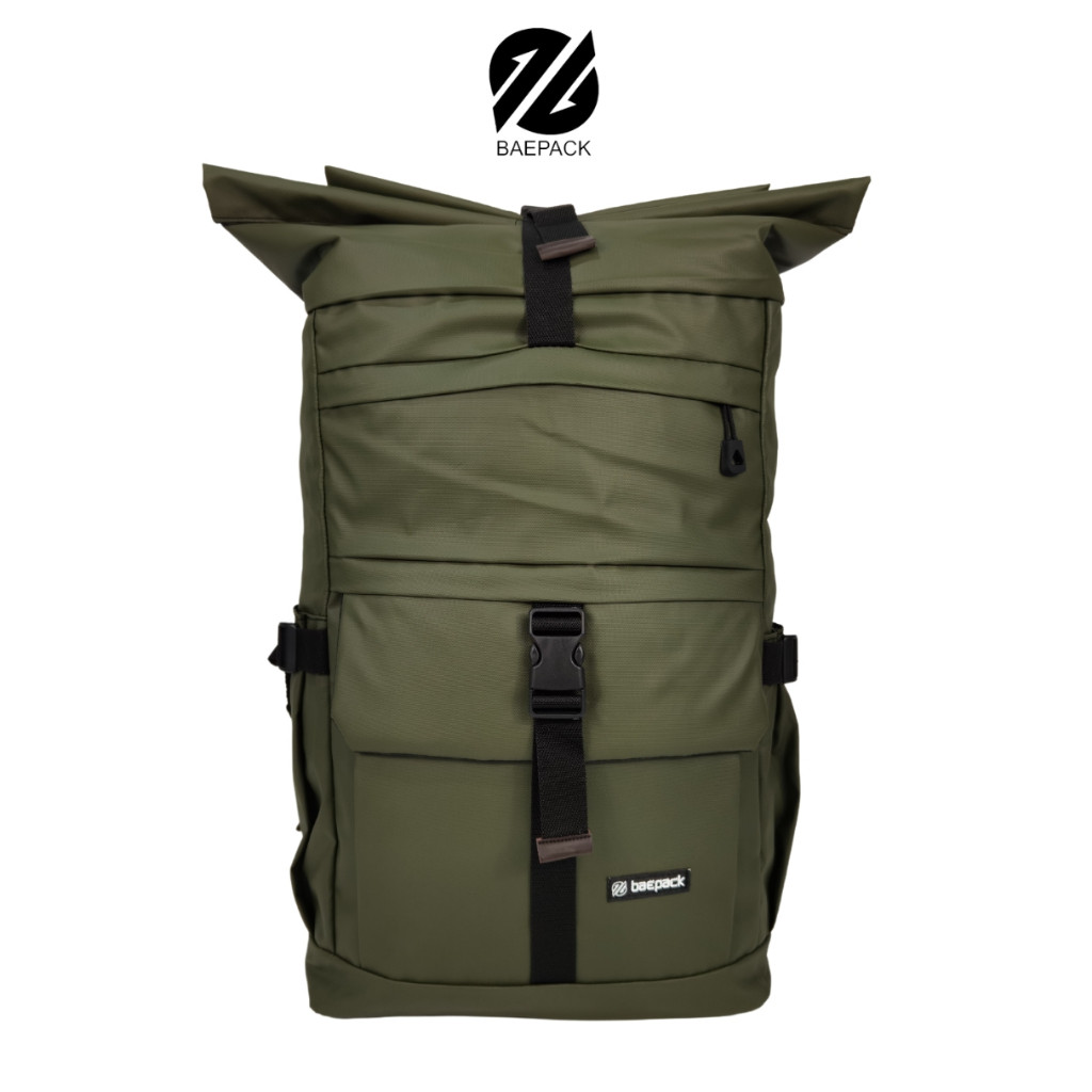 Tas Gunung Traveling Camping Anti Air Waterproof Hijau Army - Original