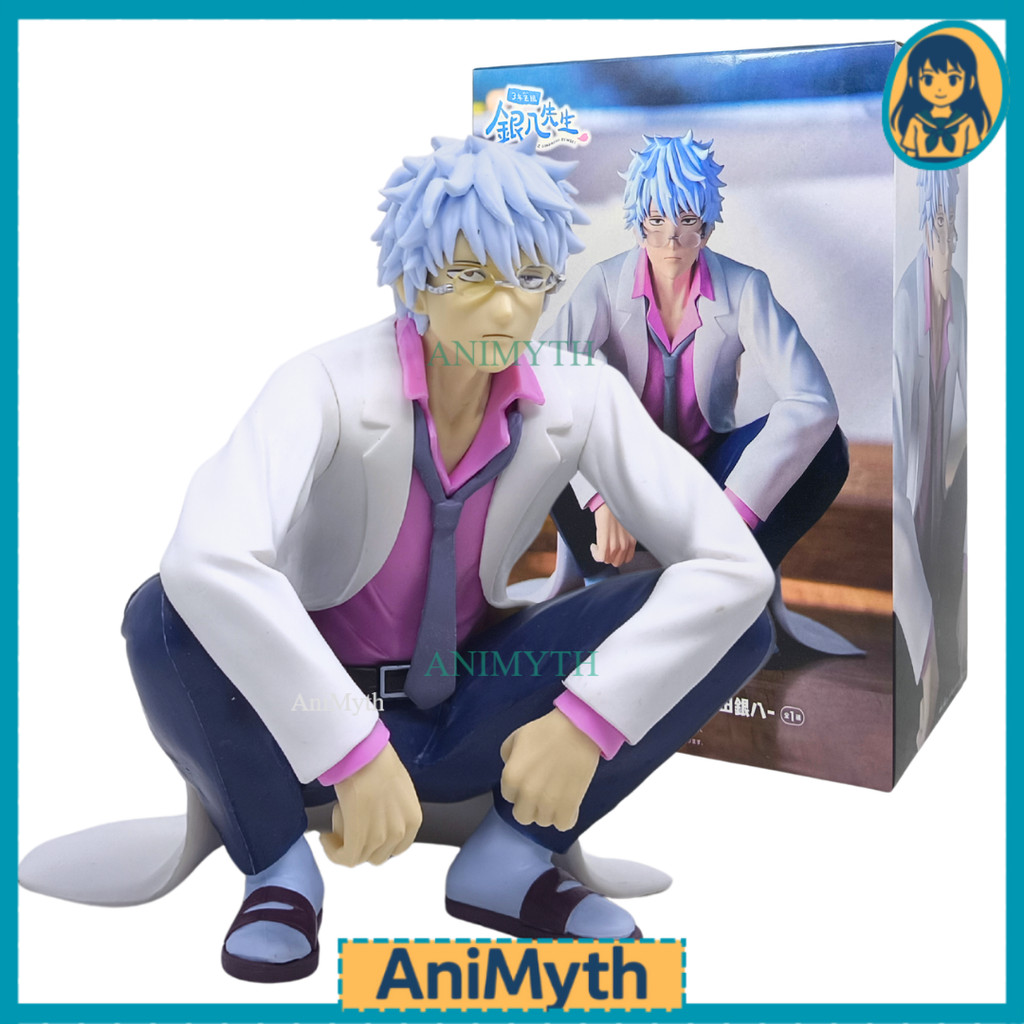 Action Figure Gintoki Sakata Gintama Figur Anime Koleksi Pajangan