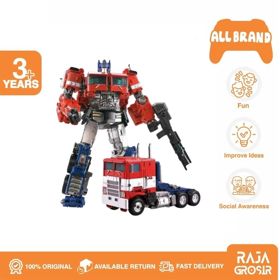 Mainan Brick/Lego Robot Transformers 2IN1 Optimus Prime