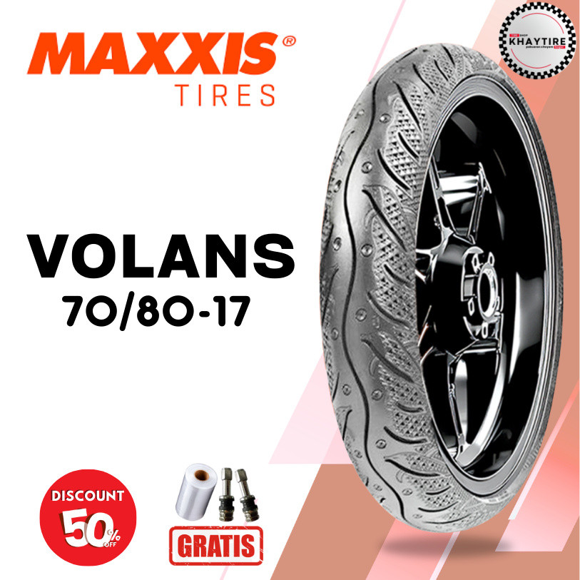 Ban Motor MAXXIS VOLANS 70/80 Ring 17 Tubeless