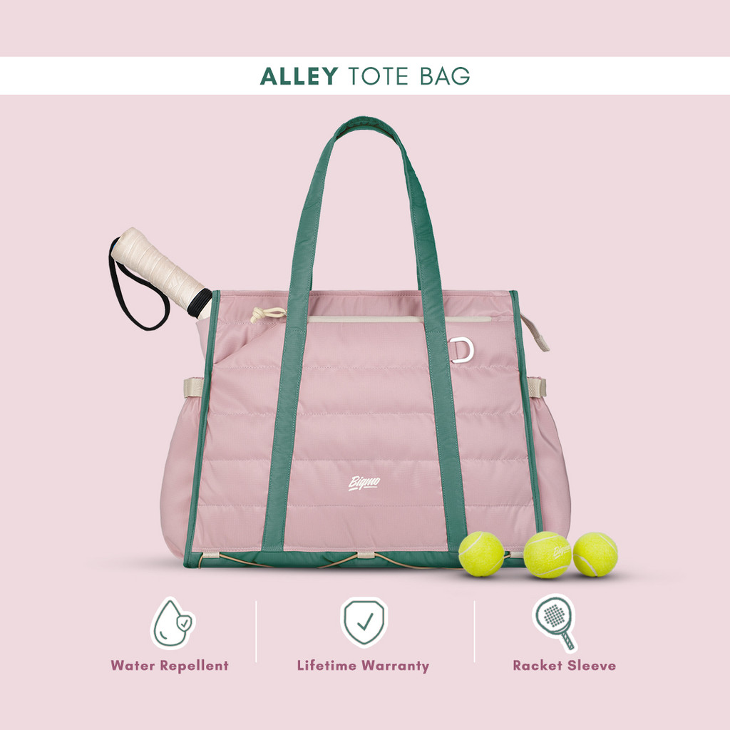 Bigmo Alley Totebag Peony Tas Tenis-Padel (Tas Olahraga) Water-Repellent