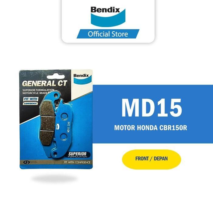 Bendix Kampas Rem Depan Belakang Cakram Brake Pad Motor Honda CBR150R, CB150R, CB150X GCT - Depan