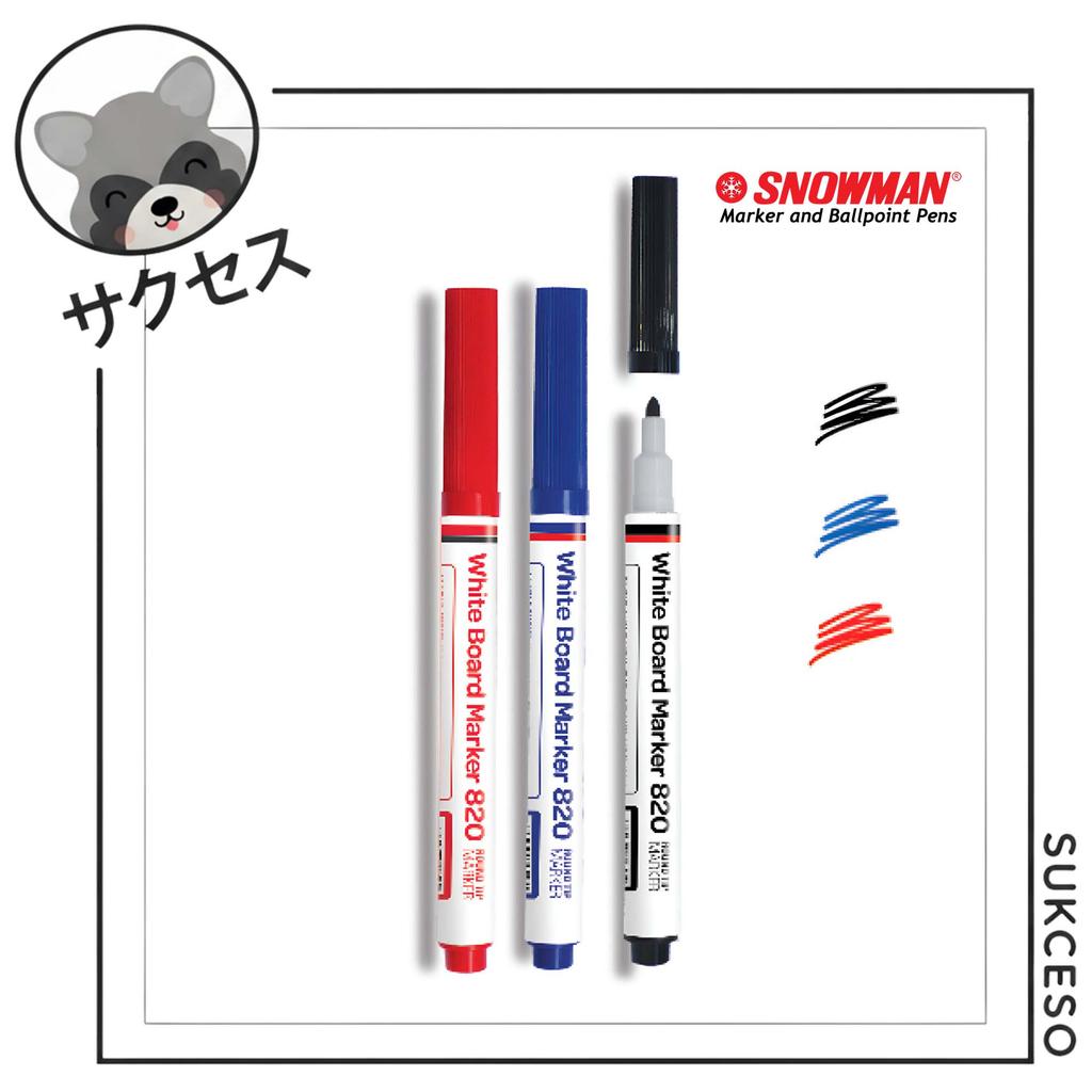 Snowman Spidol Whiteboard BG 820 Marker Kecil