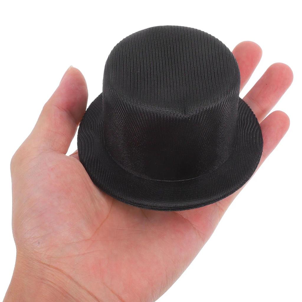 Mini Hats for Crafts DIY Snowman Hat Tiny Party Hats Sturdy Cloth Material mini top hat diy craft ma