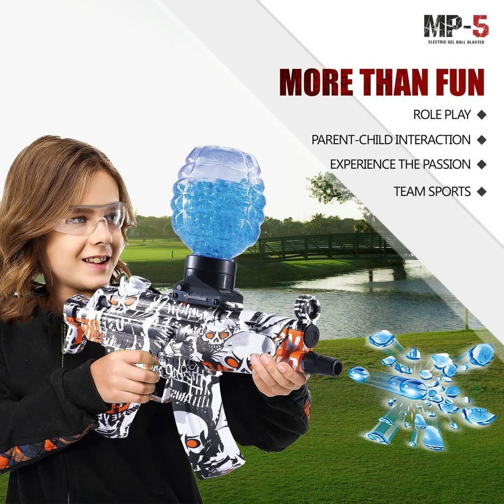 KOLEKSI Mainan Anak Pistol Tembakan Peluru Jelly / Blaster Elektrik Gun AK47 / Tembakan Outdoor Wate