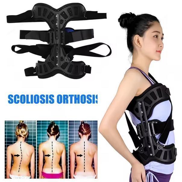 Scoliosis Corrector Disesuaikan Korset Skoliosis Aluminium Rehabilitasi