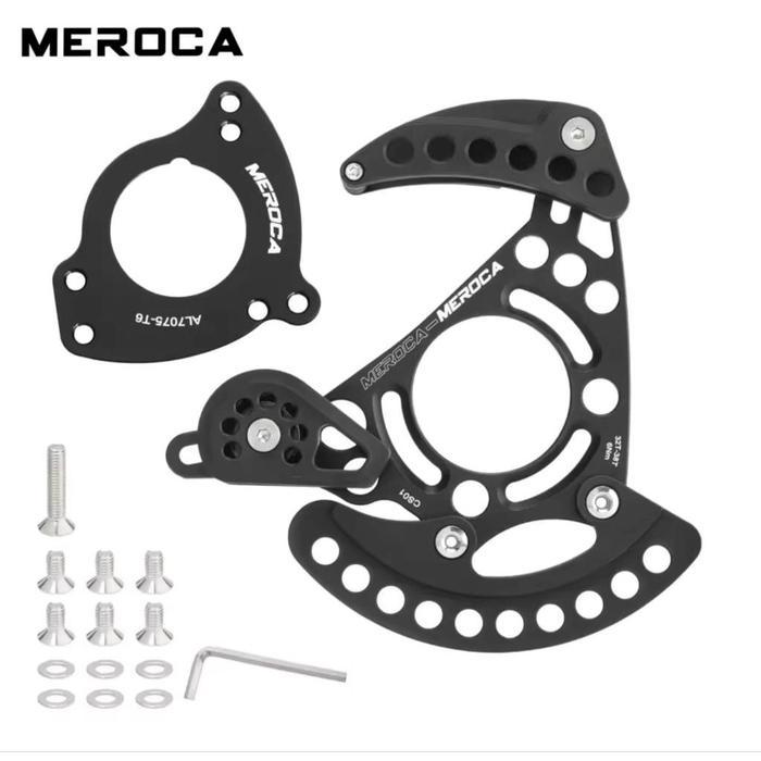 Meroca COG Chain Guard  Guide ISCG03 Pelindung Rantai Sepeda MTB - Hitam