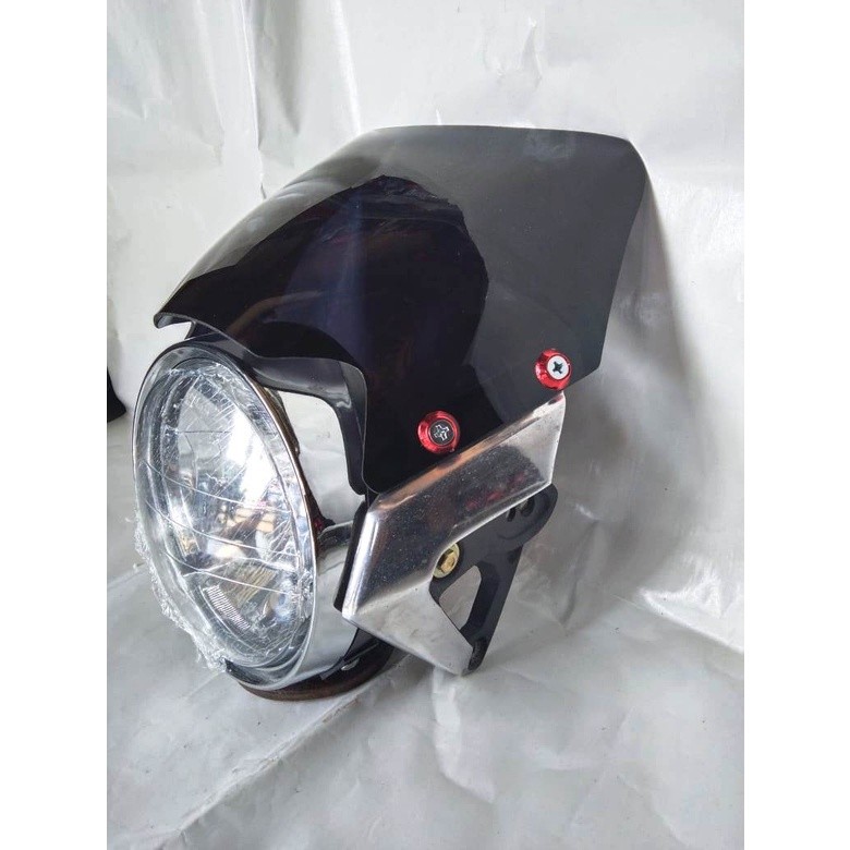 Lampu Barong Tiger Lampu Depan Set Visor dan Kupingan Tiger Barong