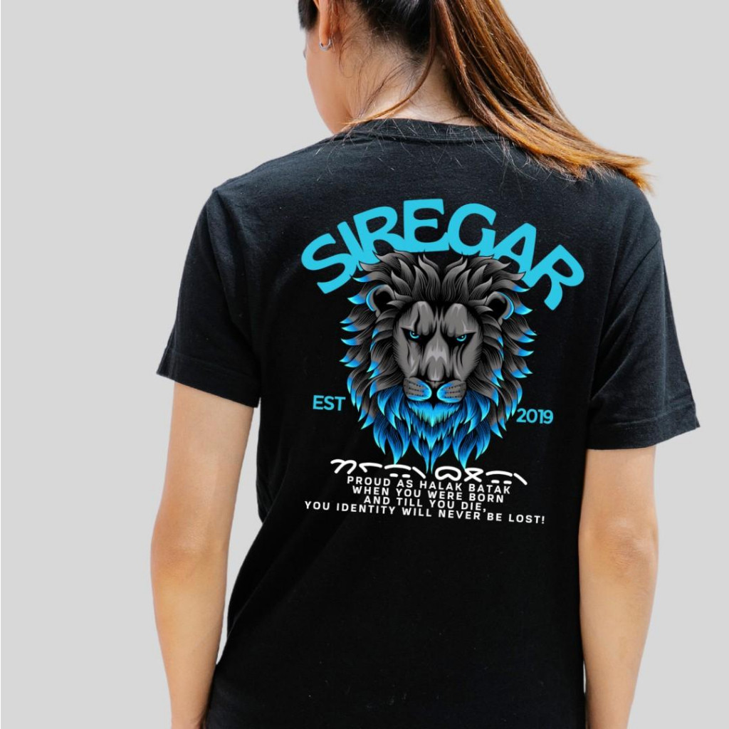 Kaos Batak Marga "SIREGAR" Cotton