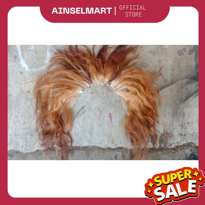 Bando Rambut Sapi/Acesoris Barongan/Rambut Barongan BR