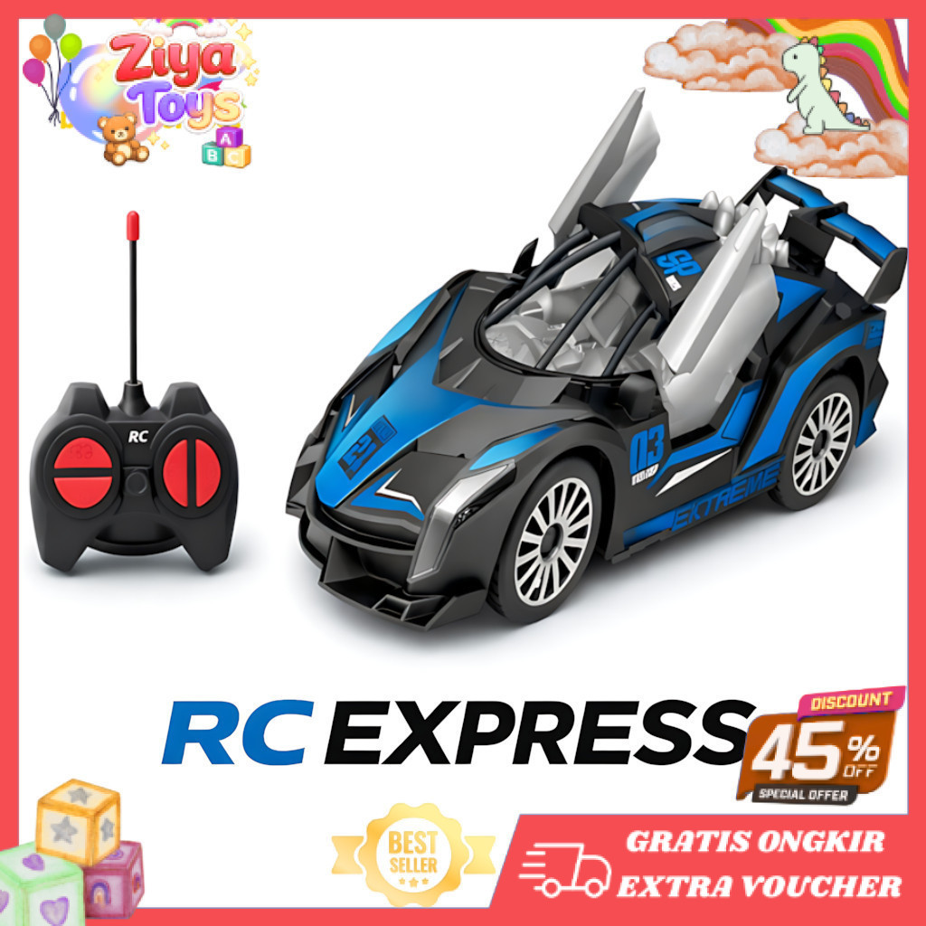 ZIYA TOYS - Mainan Anak RC EXPRESS Mobil Remote Control Speed Drift RC Mobil Drift Mainan Anak